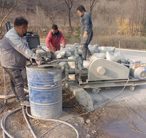 抚州路面下沉注浆
